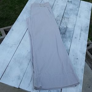 Cotton flare corduroys